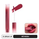  Son kem nhung 3CE Velvet Lip Tint Plush 