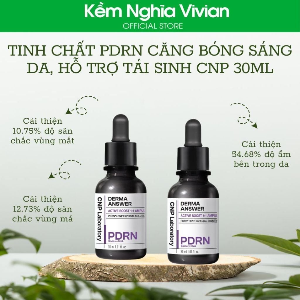  Tinh Chất PDRN Căng Bóng Sáng Da, Hỗ Trợ Tái Sinh CNP 30ml 