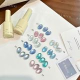  Set Gel Nhũ Ánh Nước Suusee 9 chai 