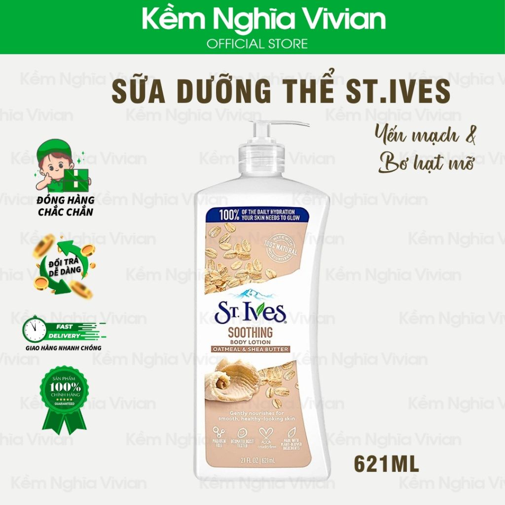  Sữa dưỡng thể St.Ives 621ml (MP9519 - MP9525) 