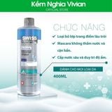  Nước tẩy trang 3in1 sạch sâu Swiss Image 400ml 