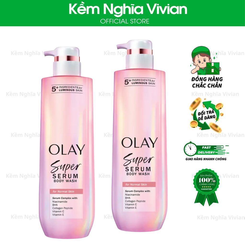  Sữa Tắm Olay Super Serum 