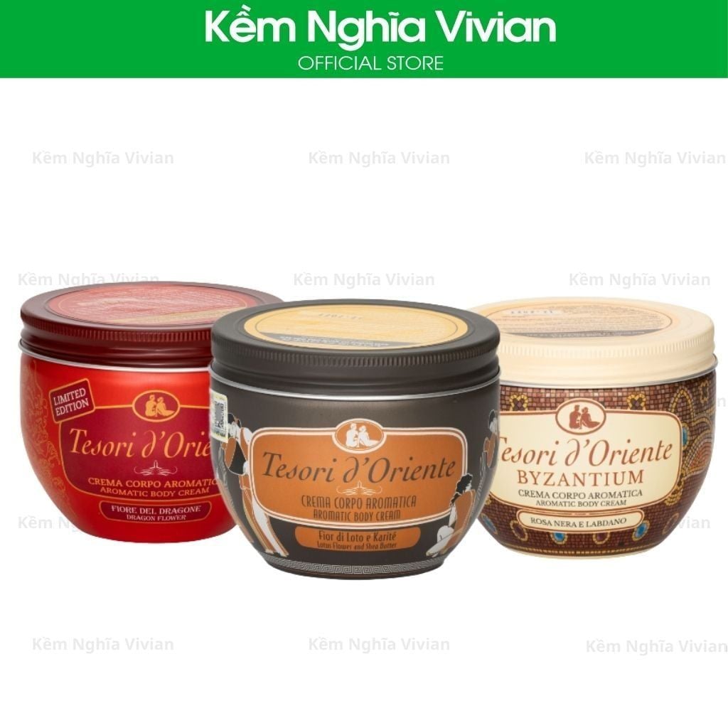  Dưỡng Thể Hương Nước Hoa Tesori D'Oriente 300g 