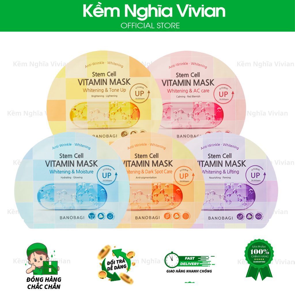  Mặt nạ HQ BNBG Stem Cell Vitamin Mask 