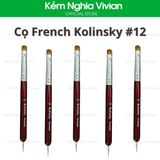 Cọ French Kolinsky - 10, 12, 14 