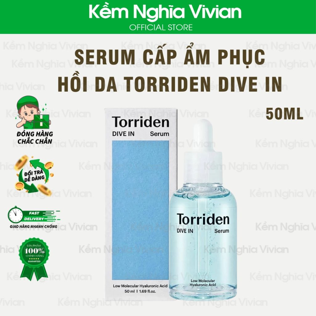  Serum cấp ẩm phục hồi da Torriden Dive In 50ml (MP9651) 