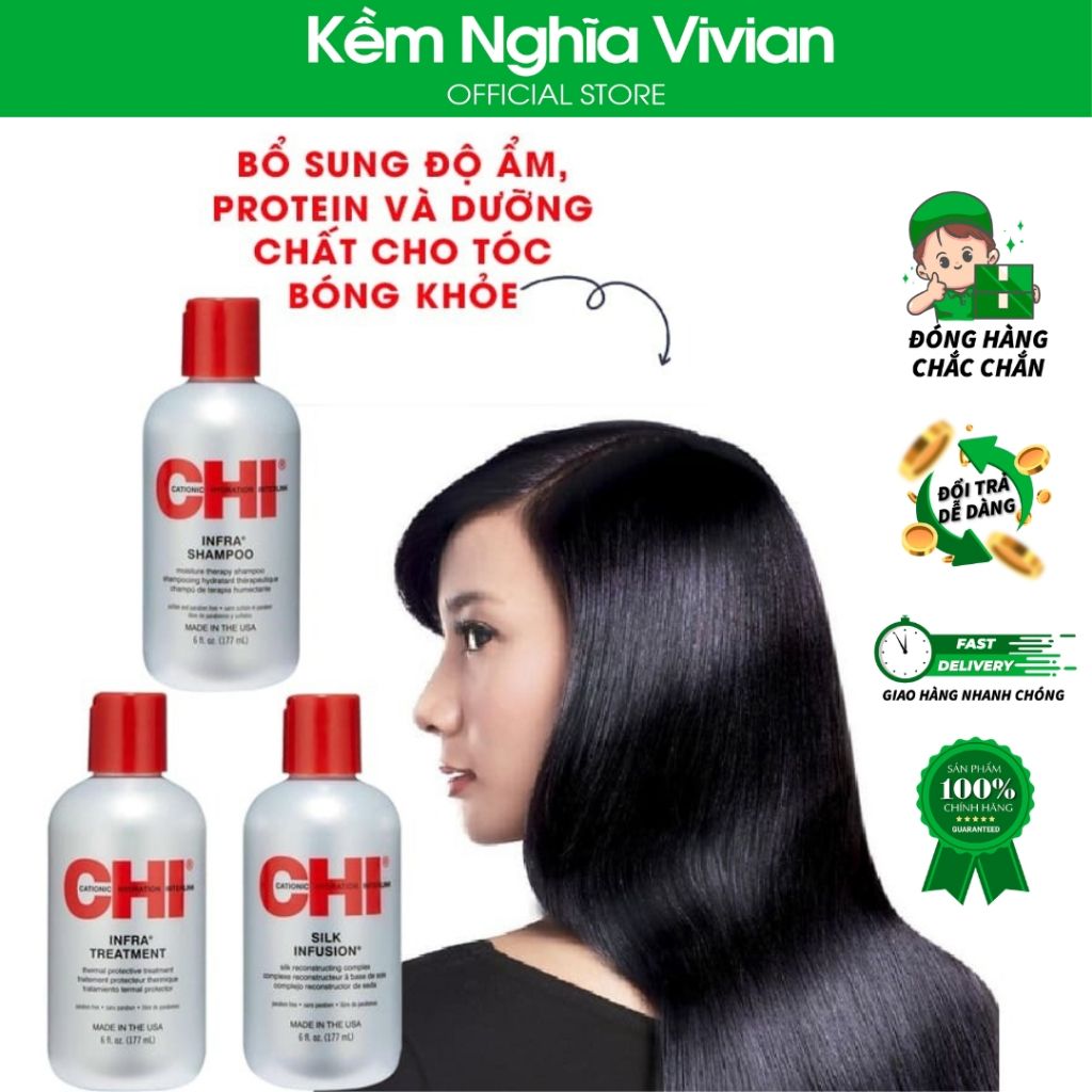  Dầu gội phục hồi tóc hư tổn CHI 177ml (MP9440) 