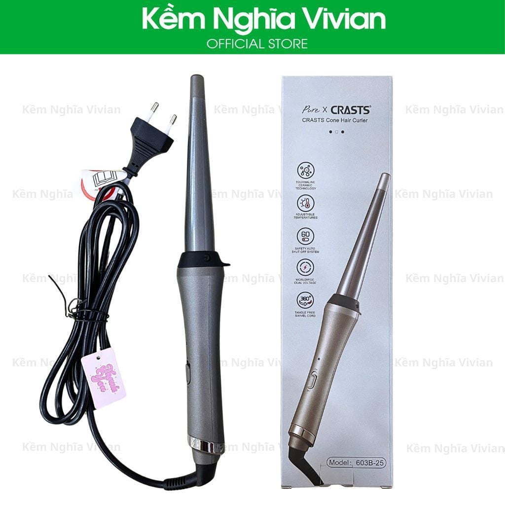  Máy Uốn Lọn Crasts 603B-25 
