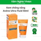  Kem Chống Nắng Avène Ultra Fluid 50ml 