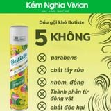  Gội khô Batiste 200ml (inbox để chọn mùi) 