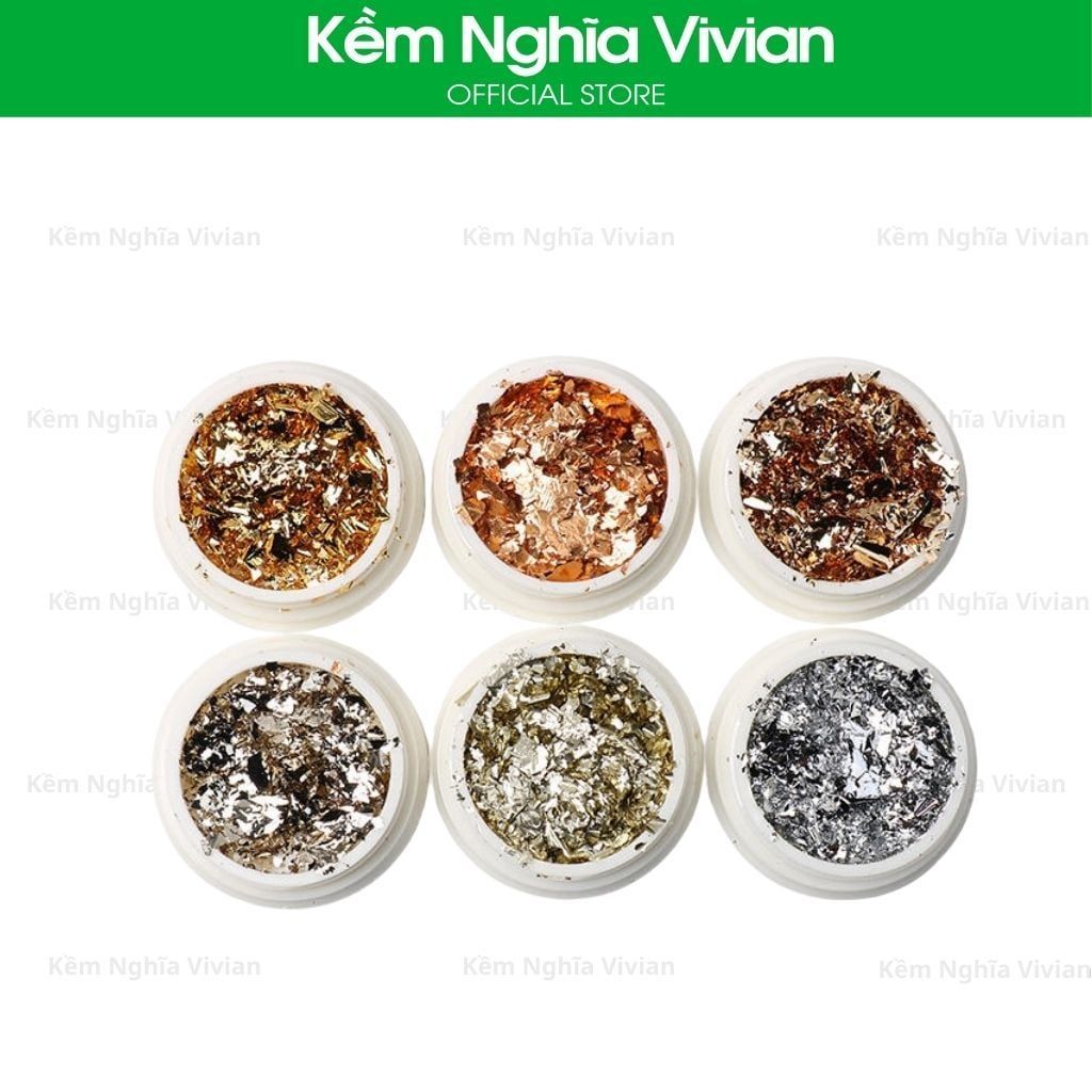  Set Trang Trí Vụn Giấy Bạc 