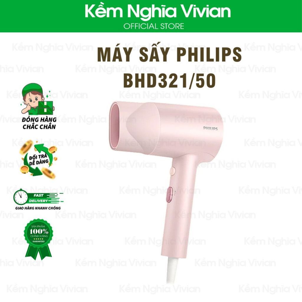  Máy sấy Philips BHD321/00 & Máy sấy Philips BHD321/50 