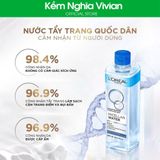 Nước tẩy trang sạch sâu Loreal 3in1 400ml 