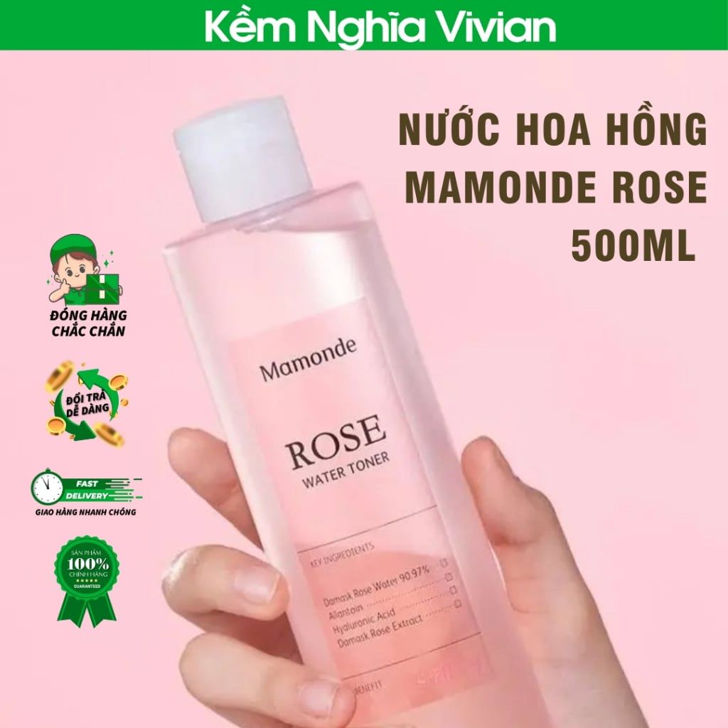  Nước hoa hồng Mamonde Rose 500ml (MP9612) 