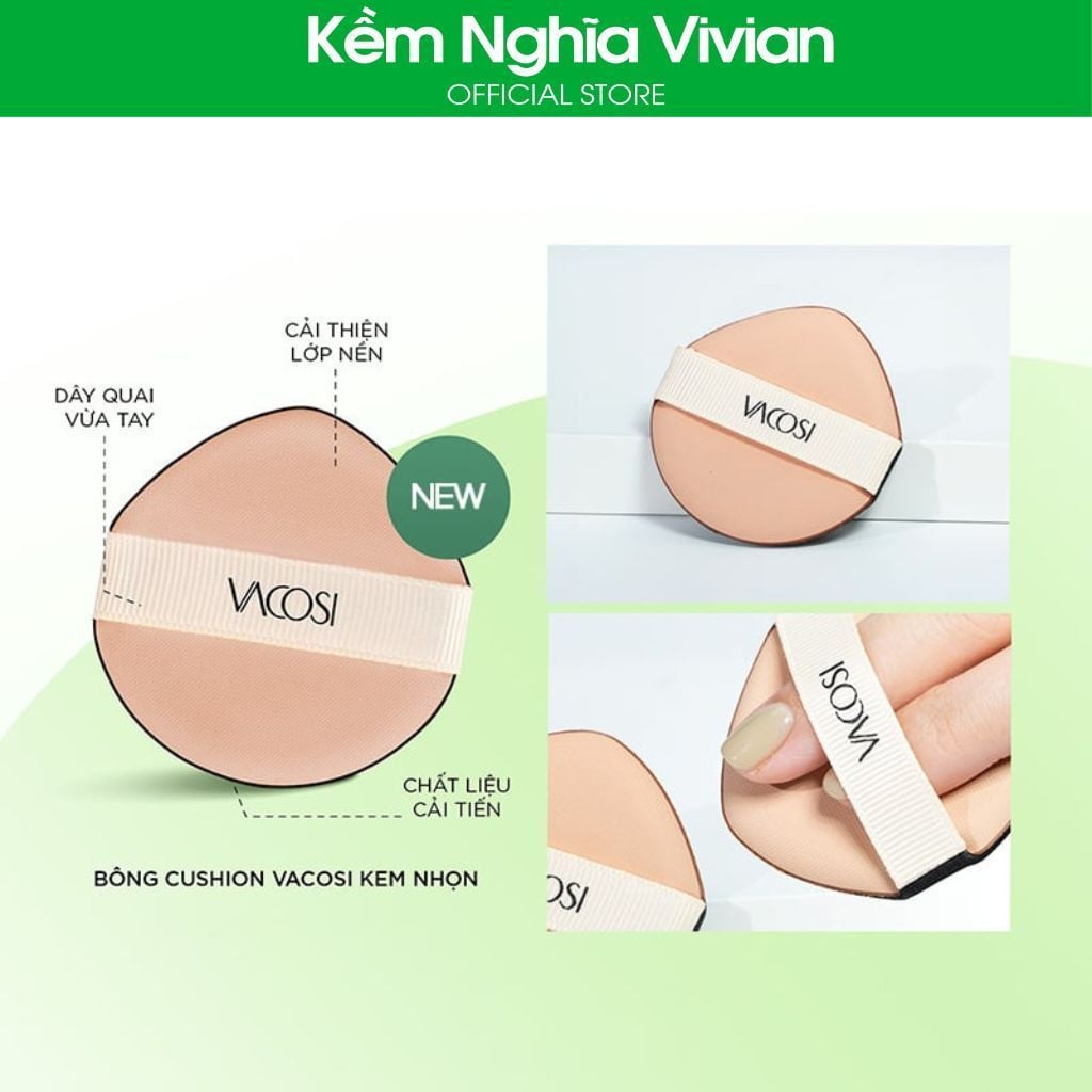  Bông Phấn Vacosi BP51, BP52 