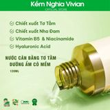  Toner - Nước cân bằng Tơ Tằm dưỡng ẩm Cỏ Mềm 120ml 