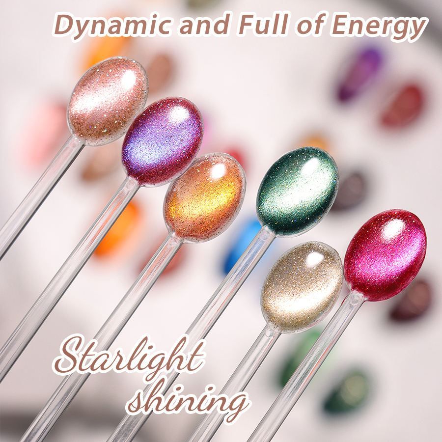  Set Gel Mắt Mèo Ánh Sao Cực Quang Vinimay 10 chai 