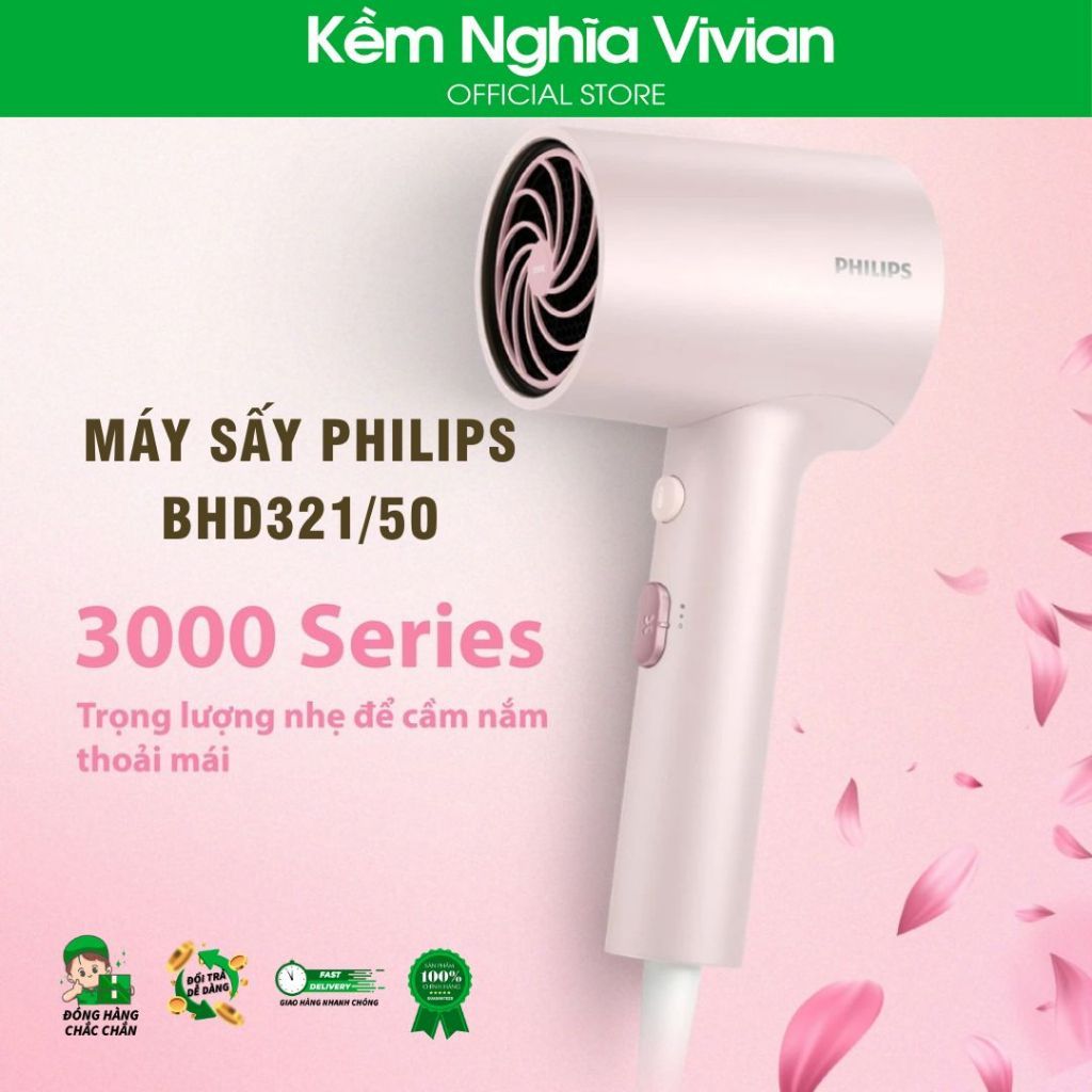  Máy sấy Philips BHD321/00 & Máy sấy Philips BHD321/50 