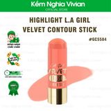  Tạo khối - Highlight L.A Girl Velvet Contour Stick 