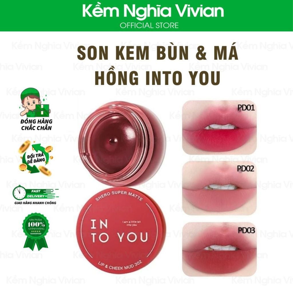  Son kem bùn & má hồng Into You 