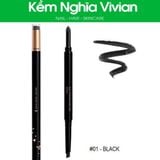  Vacosi 3 in 1 Eyebrow Pencil (chì kẻ mày 3 đầu) 
