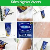  Serum dưỡng thể trắng da ban đêm Vaseline 330ML 
