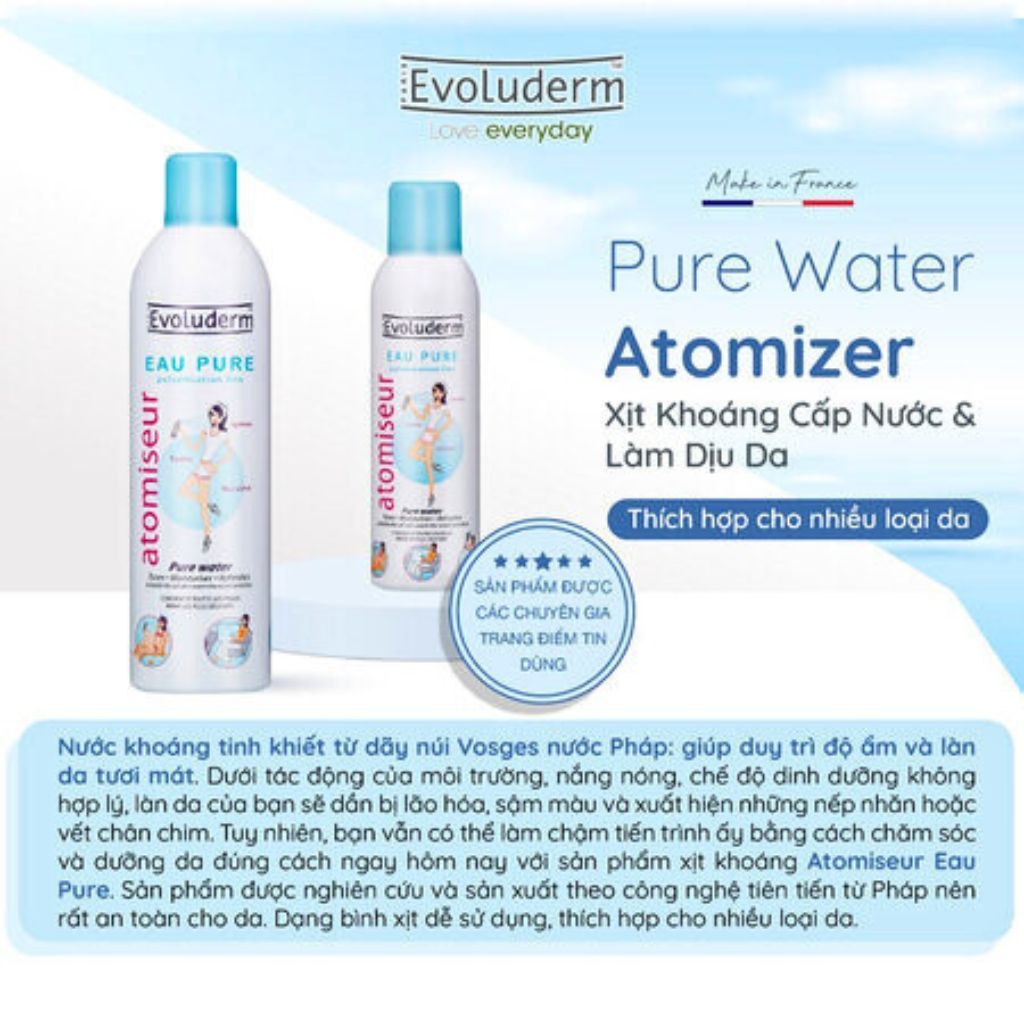  Xịt Khoáng Evoluderm 