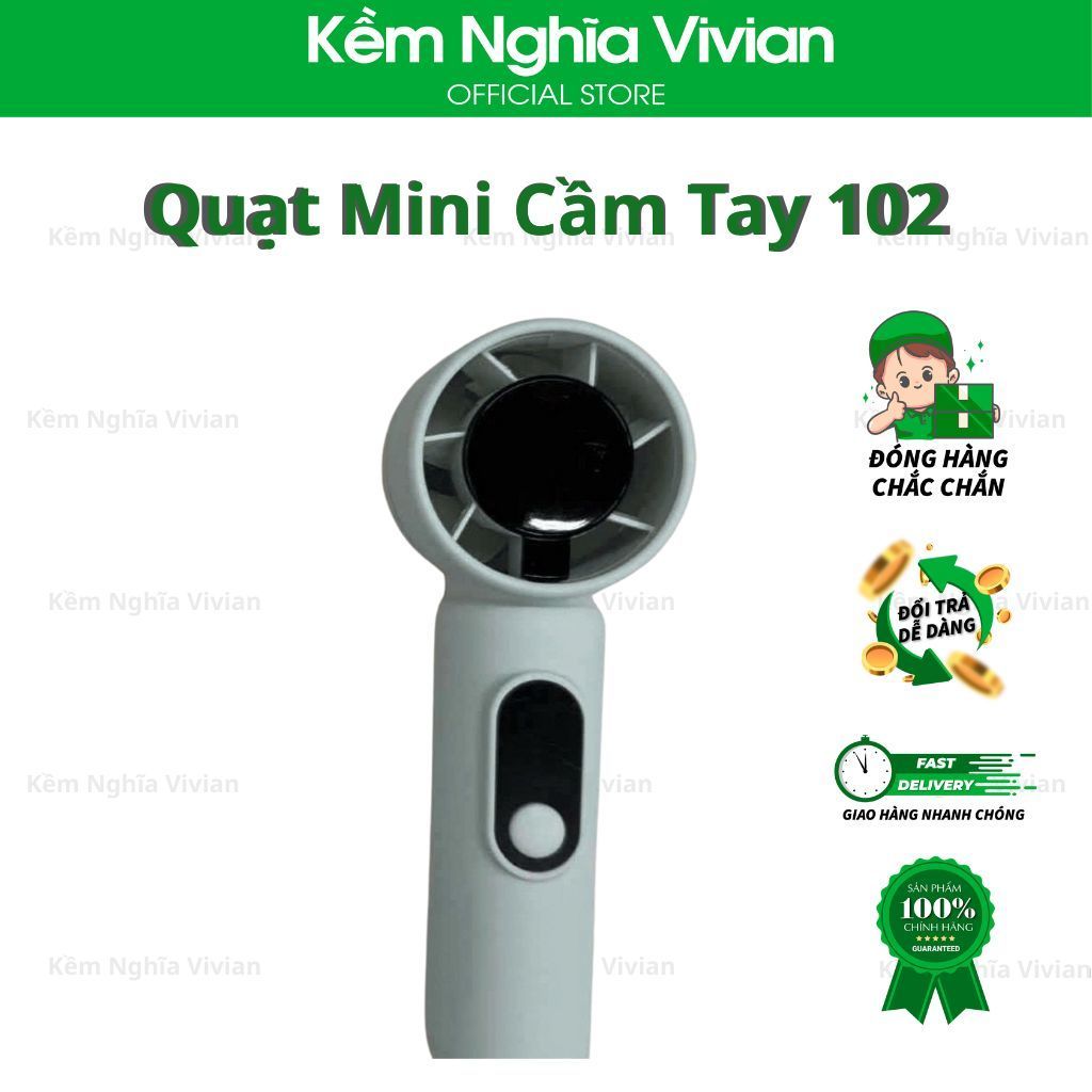  Quạt Mini Cầm Tay 102(inbox chọn màu) 