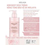  Kem Body Nâng Tông Hoa Hồng Weilaiya 200ml 