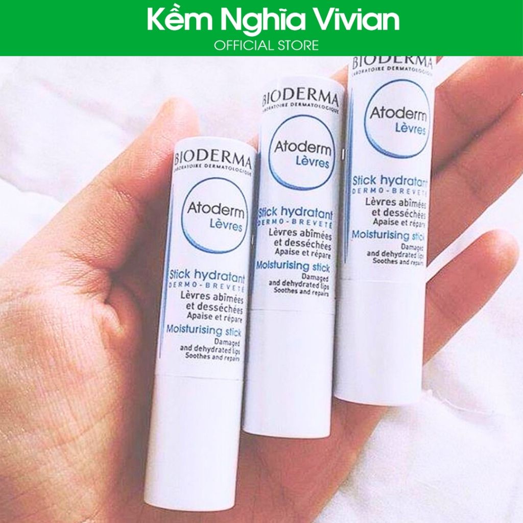  Son dưỡng Bioderma Atoderm Moisturising Stick 
