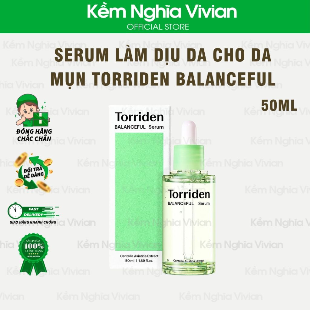  Serum làm dịu da cho da mụn Torriden Balanceful 50ml (MP9652) 