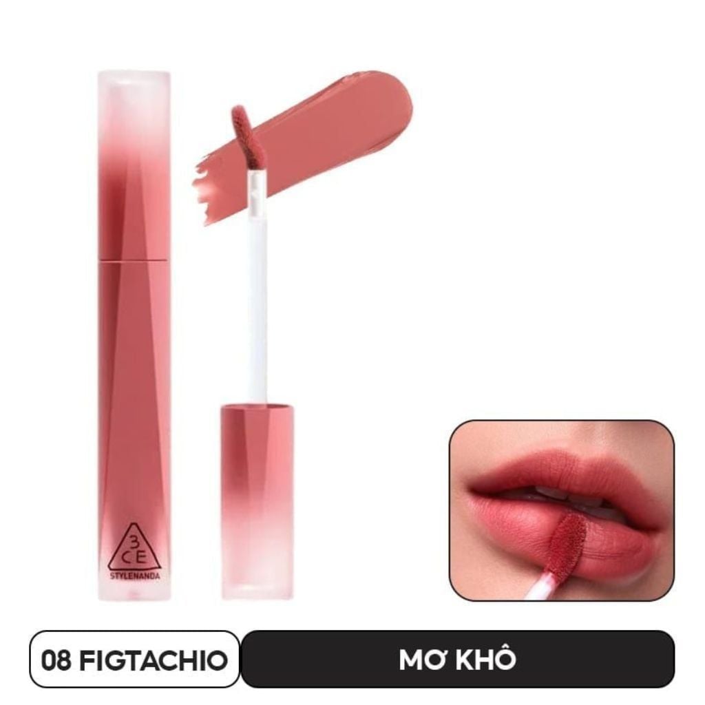  Son kem nhung 3CE Velvet Lip Tint Plush 