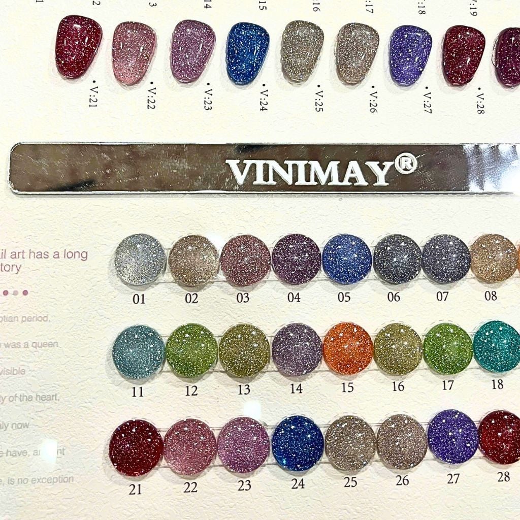  Set Gel Nhũ Flash Vinimay 30 Chai 