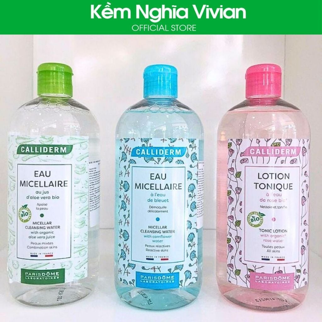  Nước tẩy trang Calliderm 500ml 