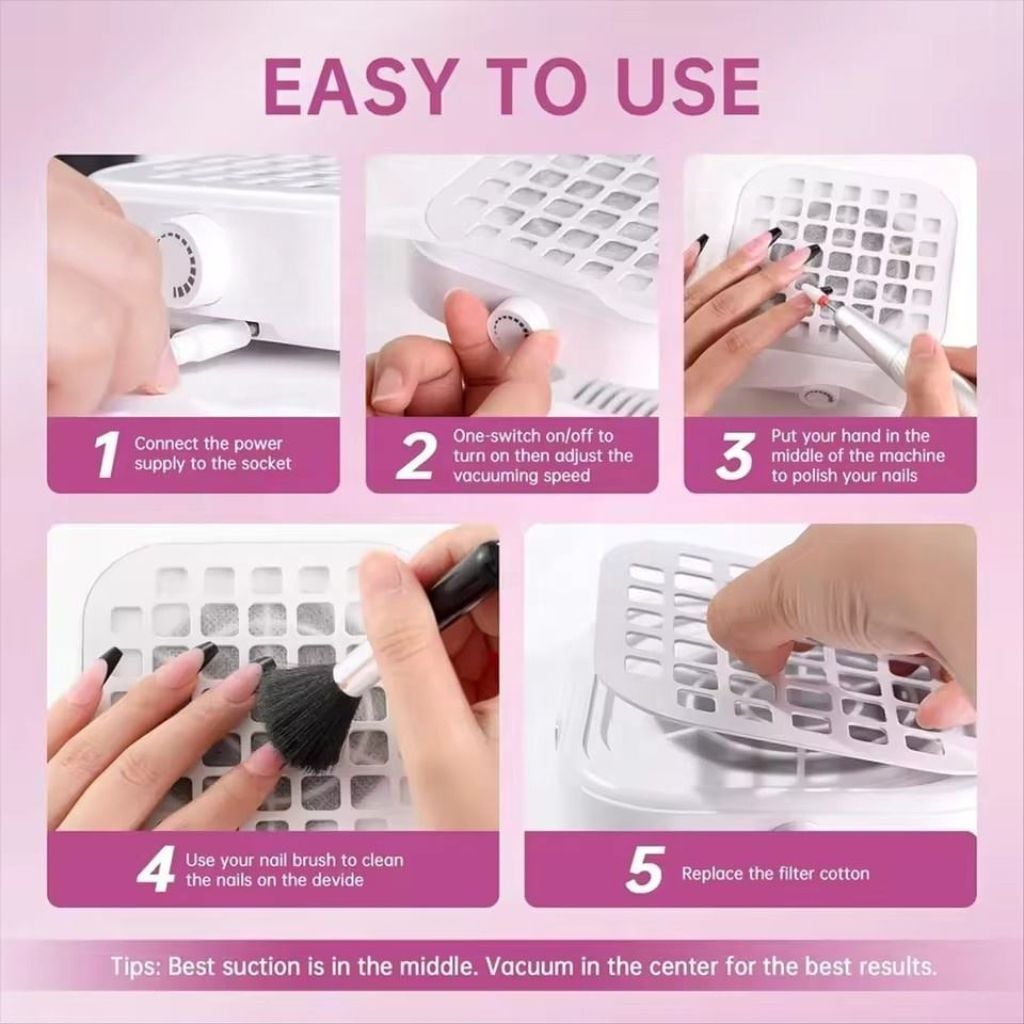  Máy Hút Bụi Nail G340 mini 