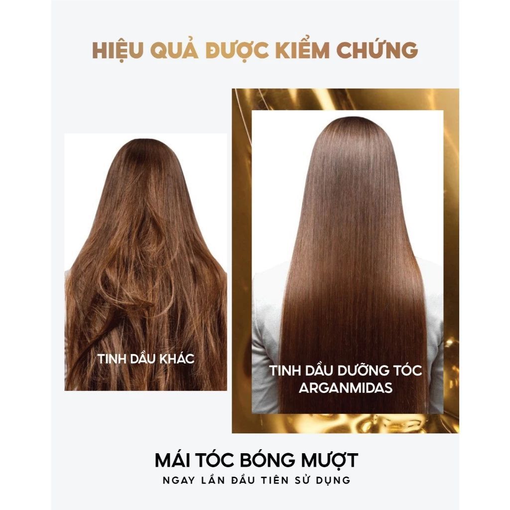 Tinh dầu dưỡng phục hồi tóc chuyên sâu Arganmidas Argan Oil 50ml - 100ml 
