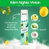  Gội khô Batiste 200ml (inbox để chọn mùi) 