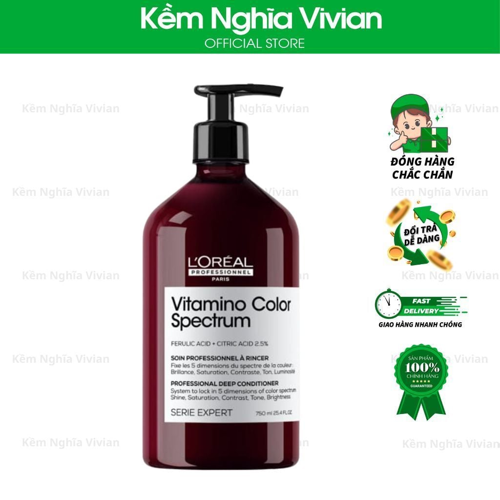  Dầu Xả Loreal Vitamino Color Spectrum 
