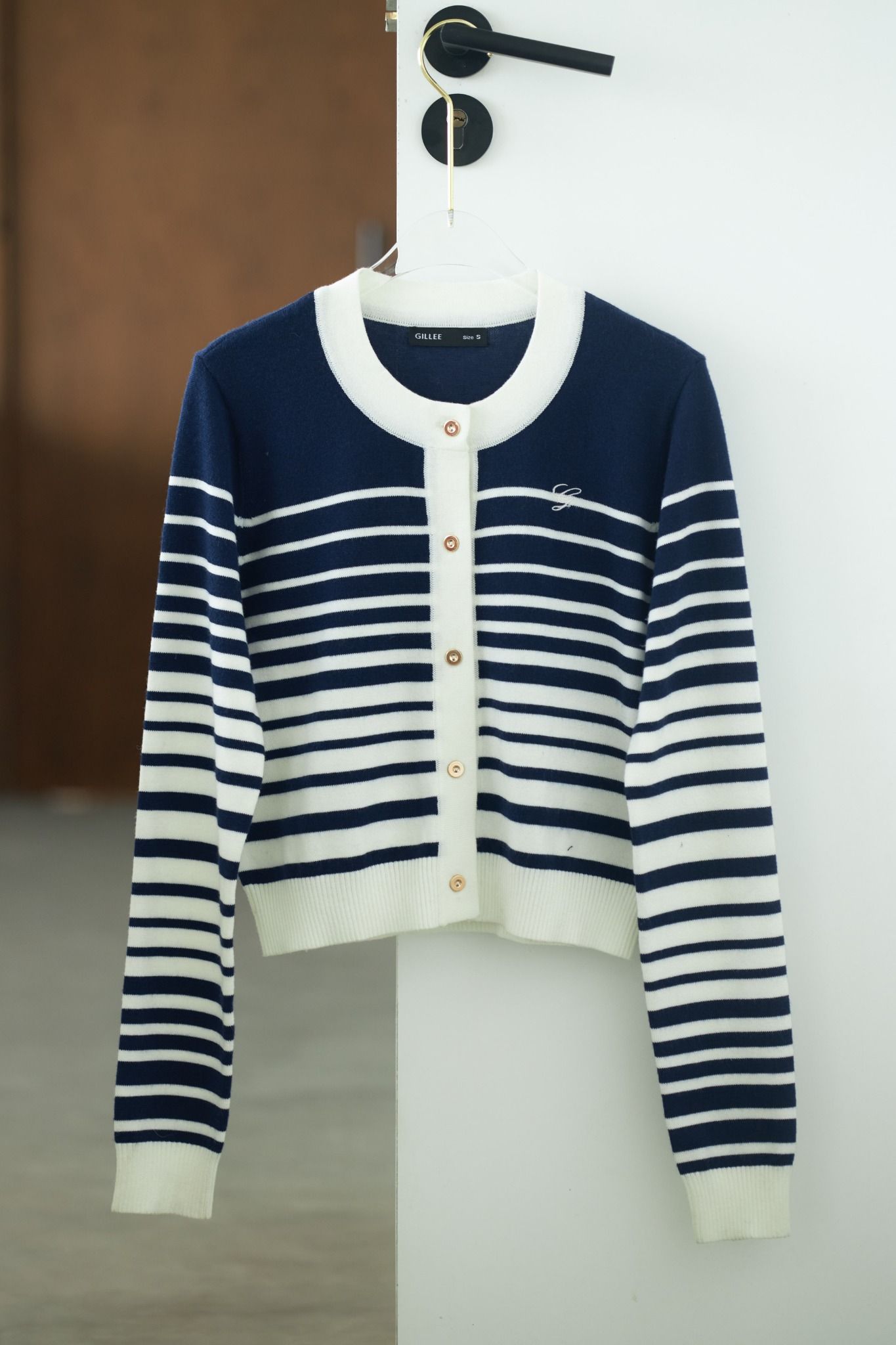  Cardigan Sọc FAH086 
