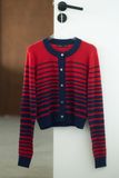  Cardigan Sọc FAH086 