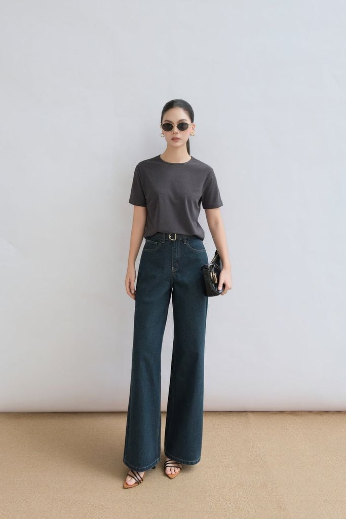 Quần jean Ống Rộng FQJ065 