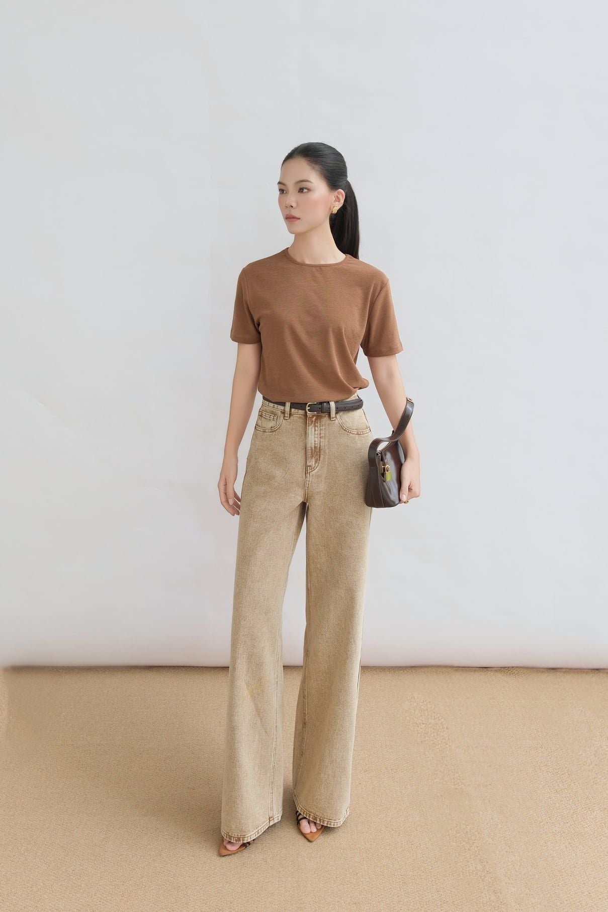  Quần Jean Ống Rộng FQJ059 
