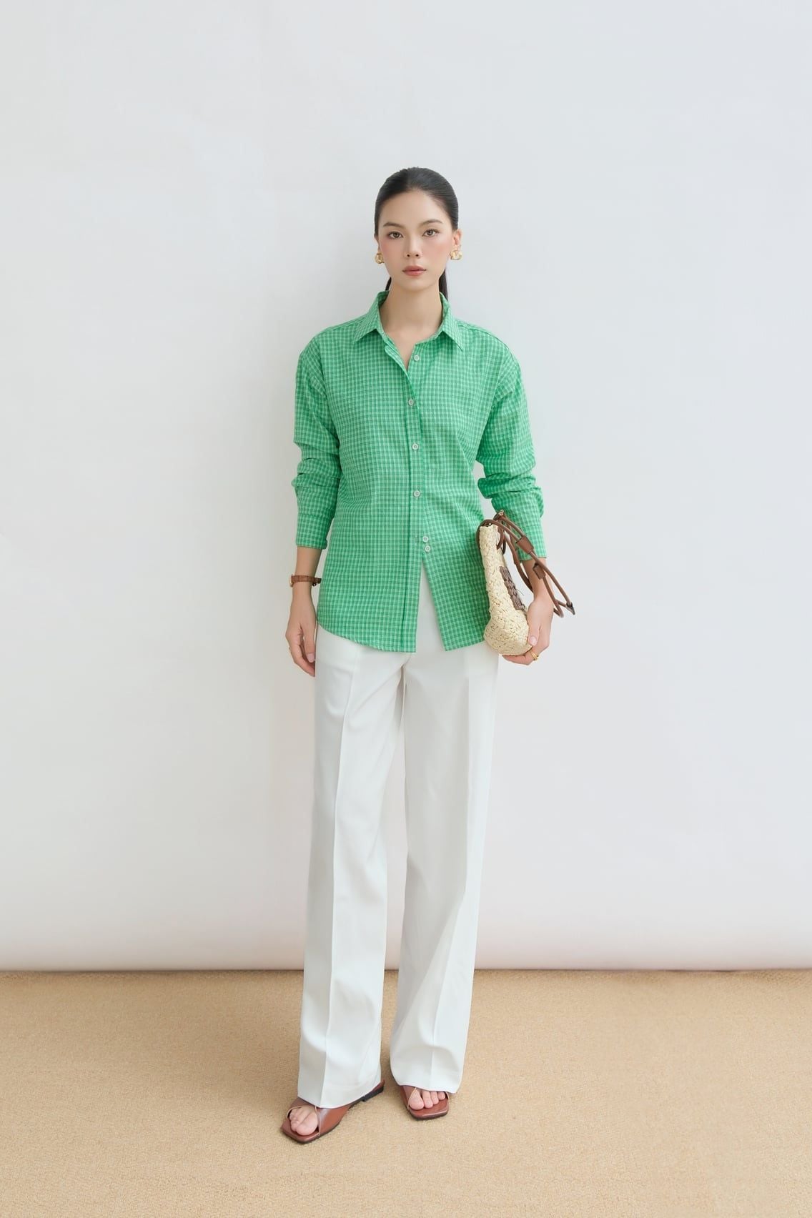  Áo Sơ Mi Form Rộng FAS396 