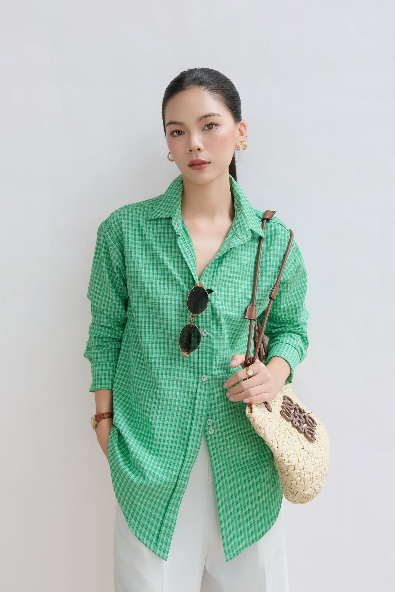  Áo Sơ Mi Form Rộng FAS396 