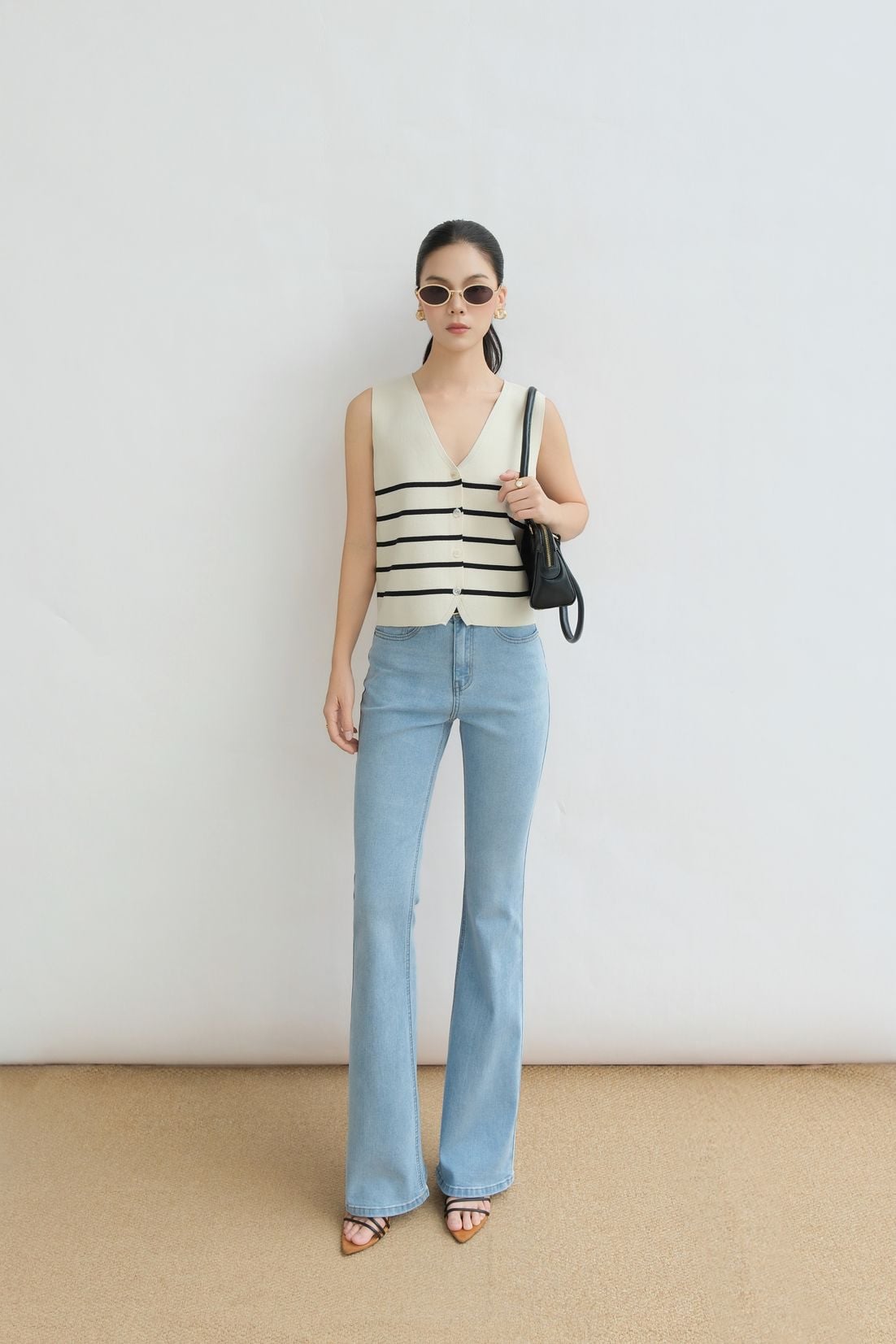  Quần Jean Ống Loe FQJ066 