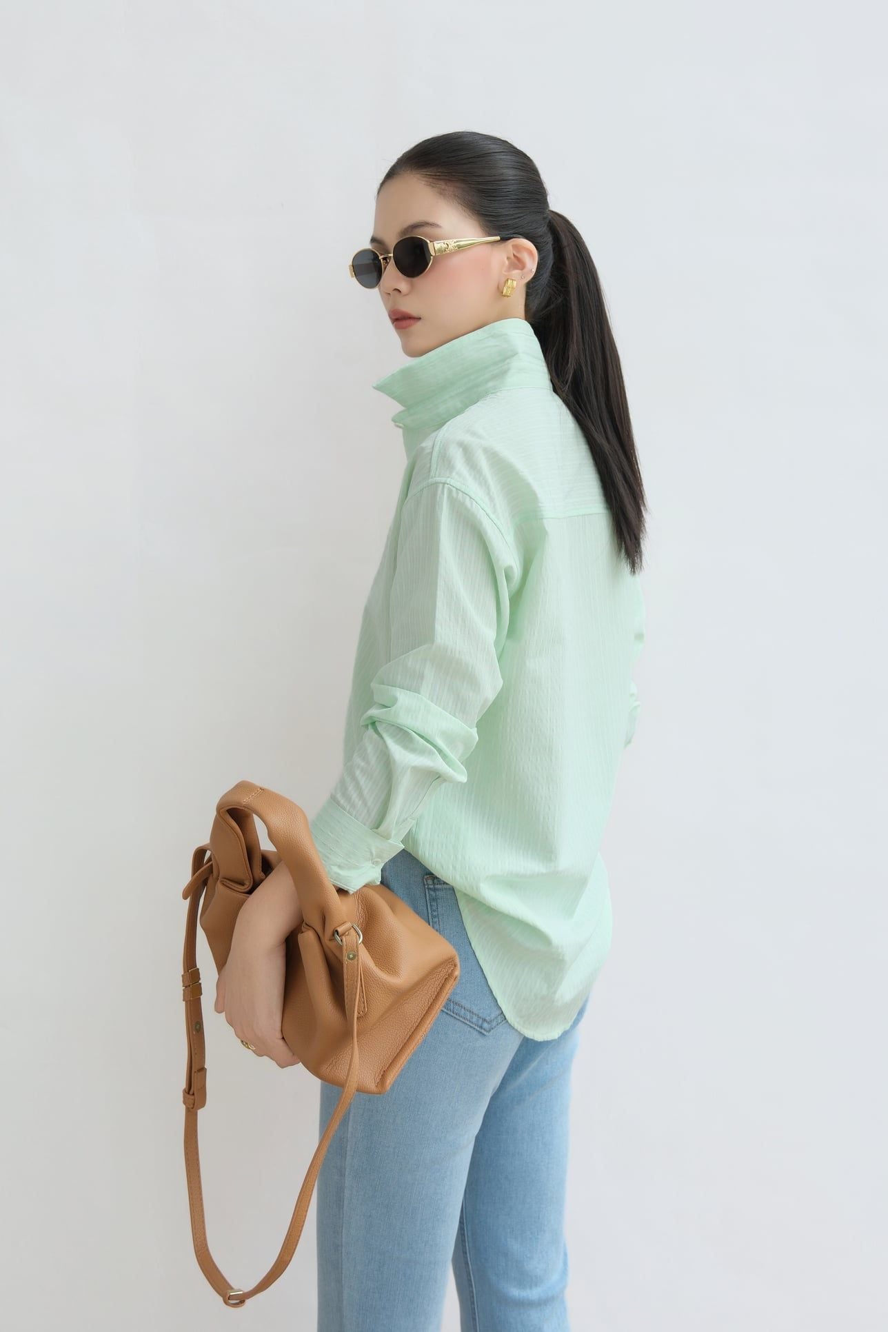  Áo Sơ Mi Form Rộng FAS396 