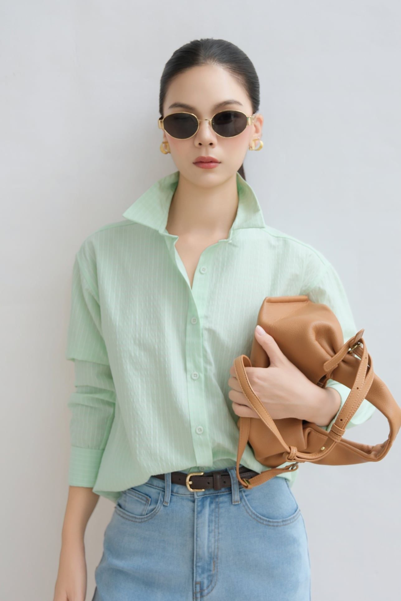  Áo Sơ Mi Form Rộng FAS396 