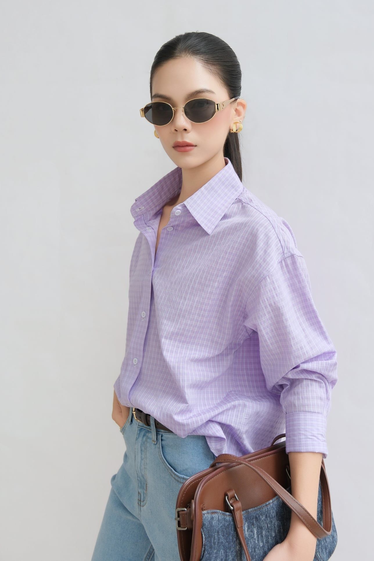  Áo Sơ Mi Form Rộng FAS396 