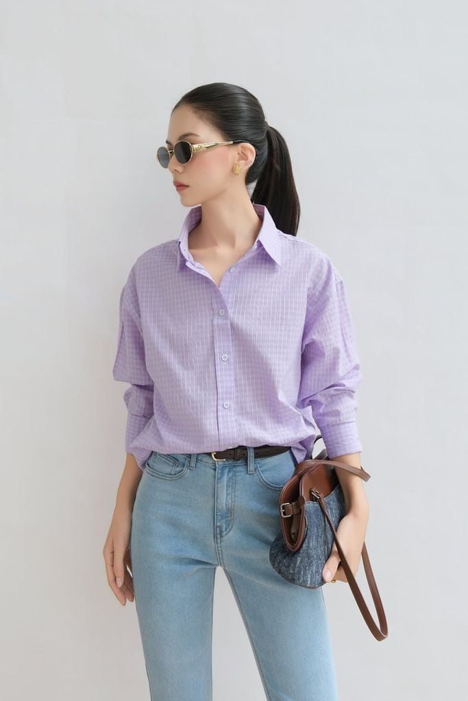  Áo Sơ Mi Form Rộng FAS396 