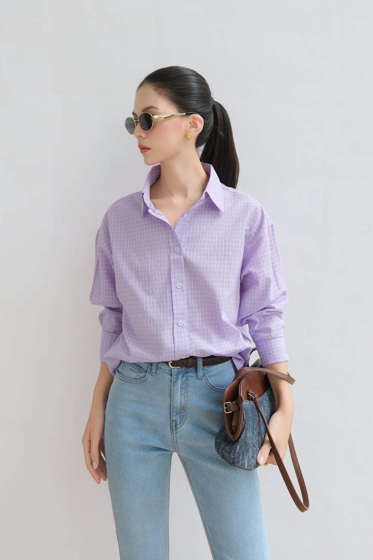  Áo Sơ Mi Form Rộng FAS396 